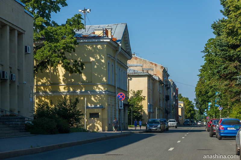 Одна из улиц Кронштадта
