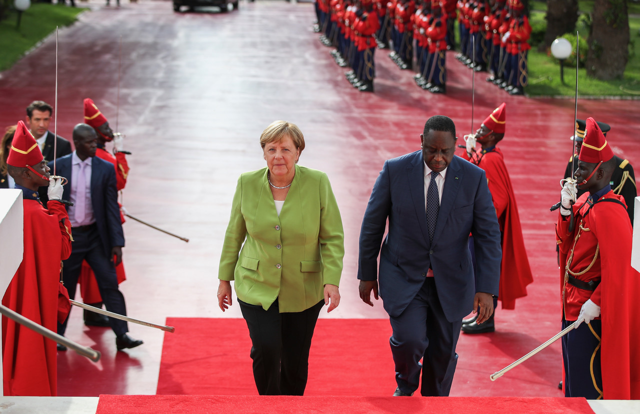 Visite de Angela Merkel à Dakar (8)
