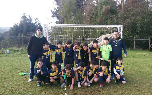 Selección de Fútbol S10 Campeón de Cuadrangular Copa SLA