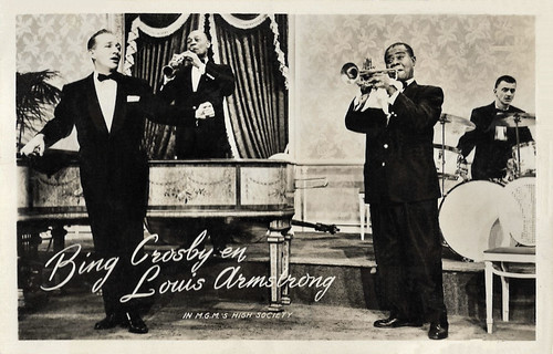 Bing Crosby and Louis Armstrong in High Society (1956)
