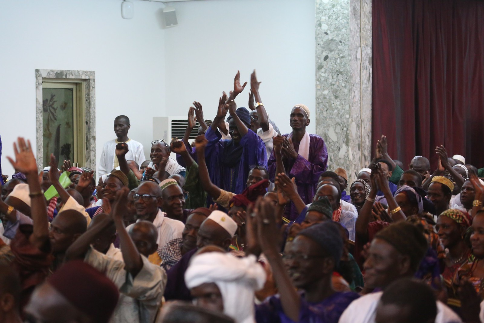 Audience de Ranérou au Palais, Amadou Dawa Diallo et ses Partisans avec Macky Sall (50)
