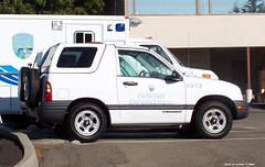 Emeryville, California Police - Parking Enforcement - 2002 Chevrolet Tracker (1)
