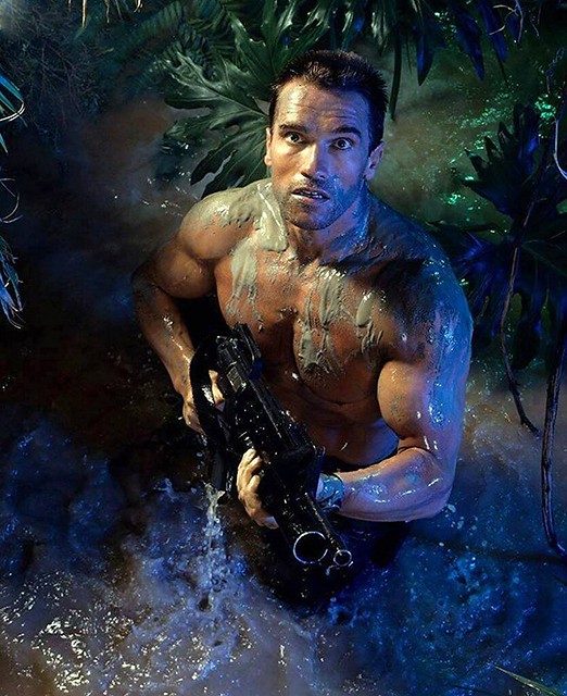 Predator - Promo Photo - Arnold Schwarzenegger