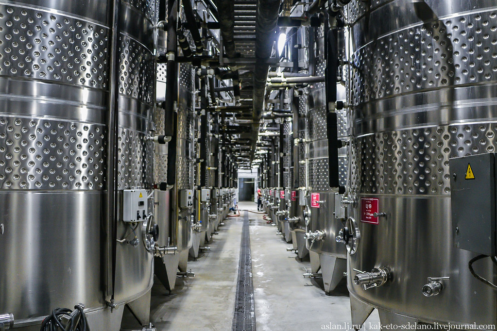 Производство виноградных вин. Бродильные емкости для вина. Бродильные емкости вина на заводе. Бродильное производство. Брожение сусла вина.