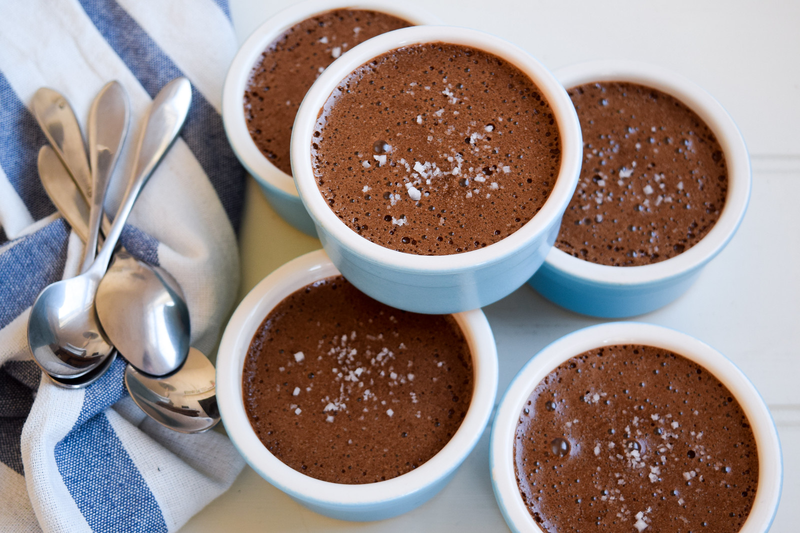 How To Make Olive Oil Chocolate Mousse with Fleur de Sel