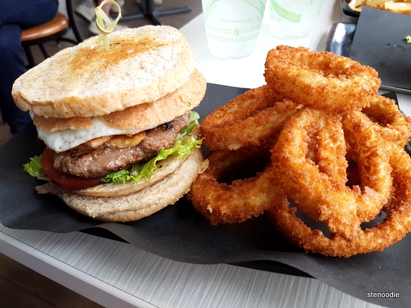 Apollo Burger and Onion Rings