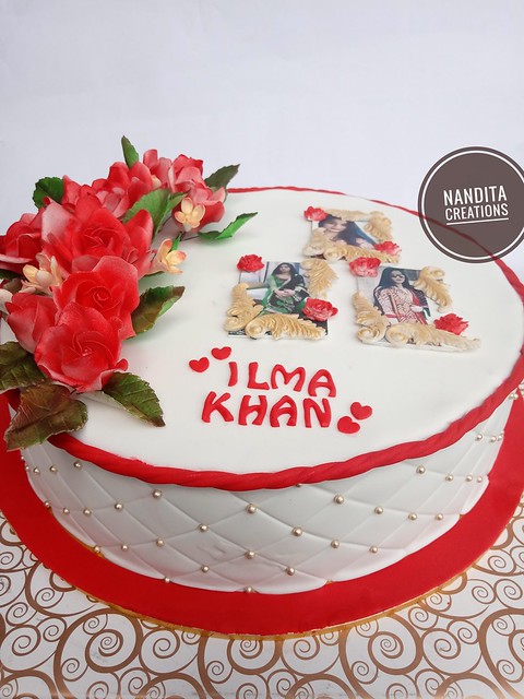 Cake by Nandita Kesarwani of Nandita Creations