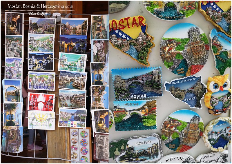 2018 Bosnia Mostar Fridge Magnets & Postcards