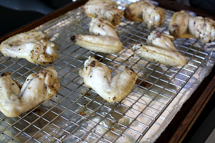 Baked Parmesan Garlic Wings