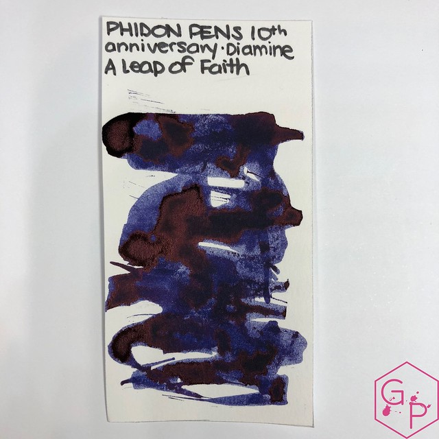 Phidon Pens 10th Anniversary A Leap of Faith Ink Review 4