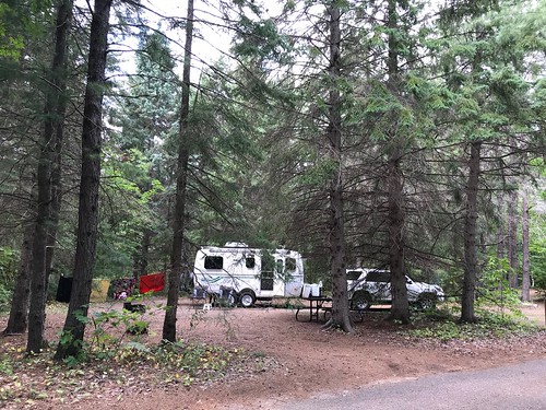 Chutes Provincial Park camp the first time around