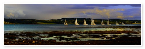 lough strangford co down northern ireland uk water boats rowing seaweed killy killyleagh codown ulster ford row reflections rainbow harbour stranford sky sunset sea