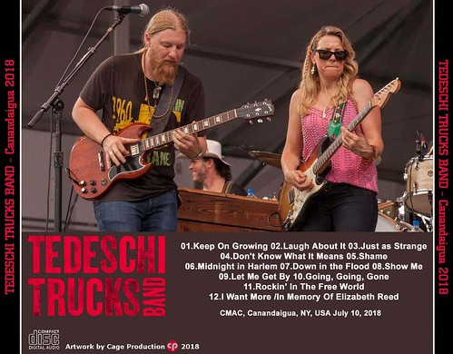 Tedeschi Trucks Band-Canandaigua 2018 back