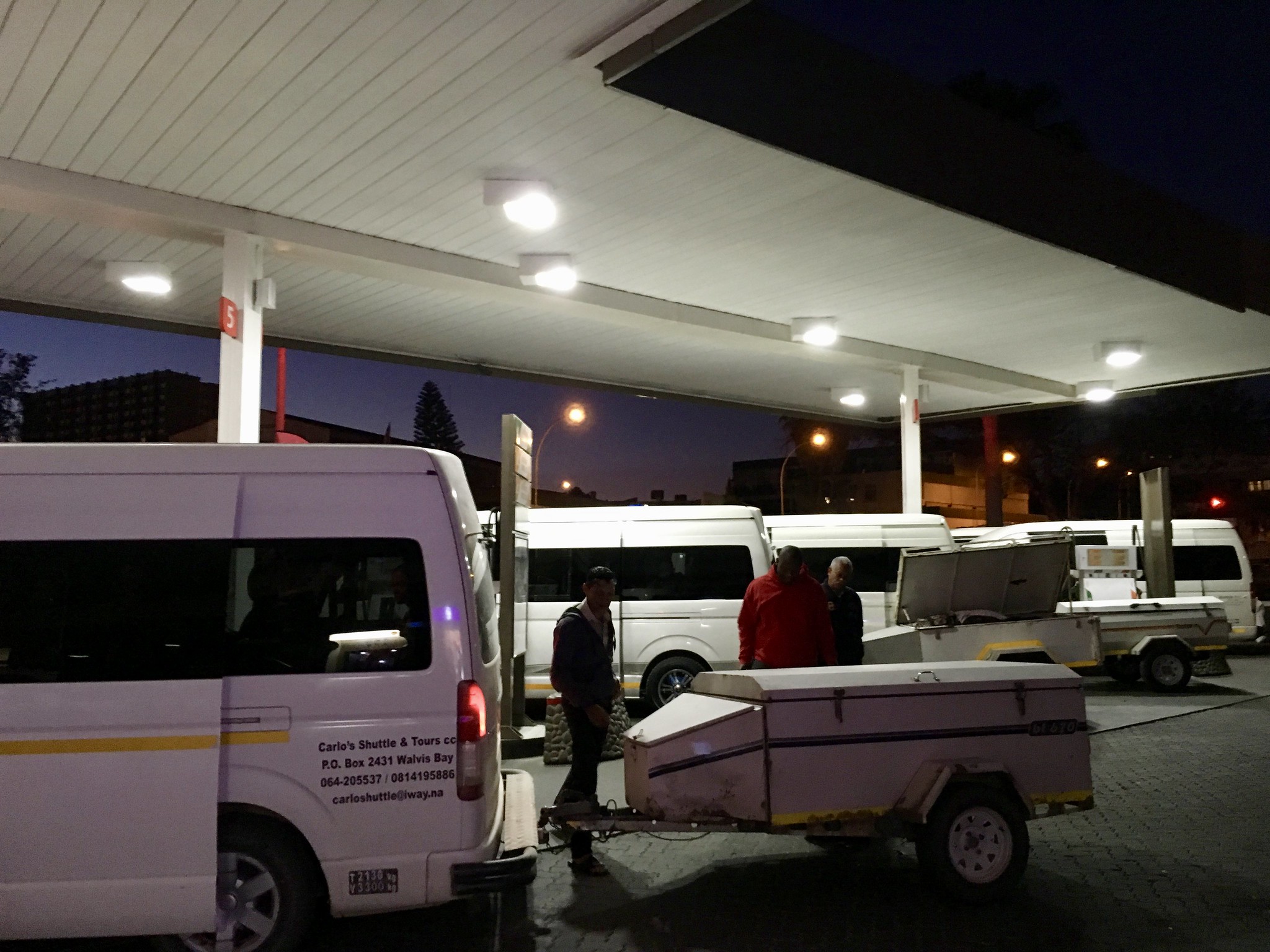 Carlo's Shuttle at Windhoek