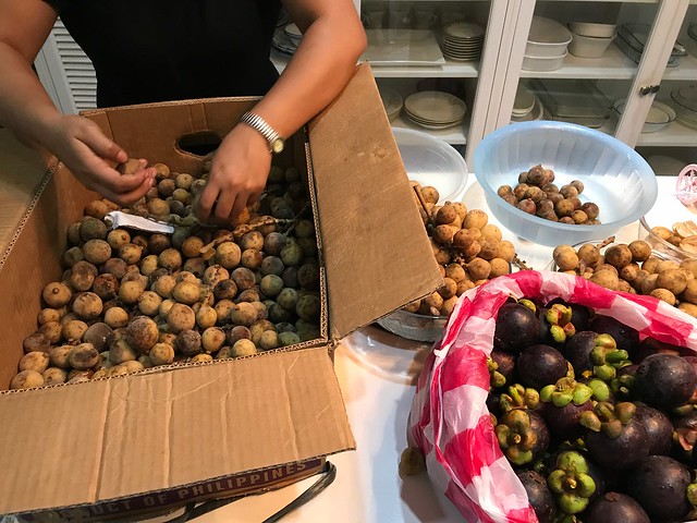 Mangosteen and lanzones
