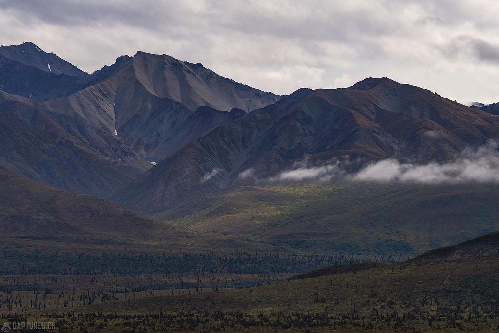 Colored mountains - Alaska