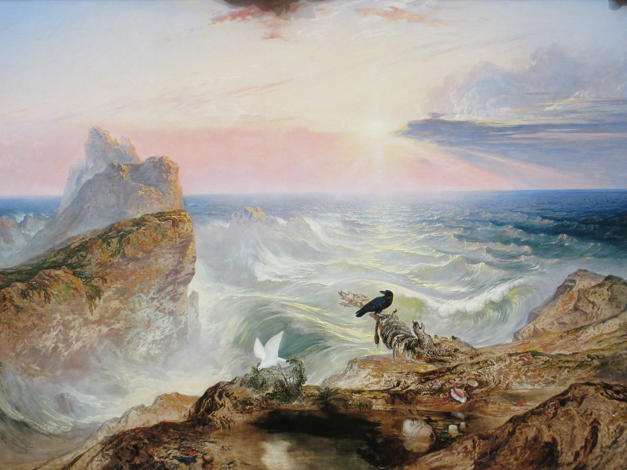 John Martin: The Assuaging of the Waters, Museum of the Legion of Honor, San Francisco, USA, 3 September 2018