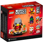 LEGO BrickHeadz 40273 Thanksgiving Turkey et 40274 Mr. & Mrs. Claus