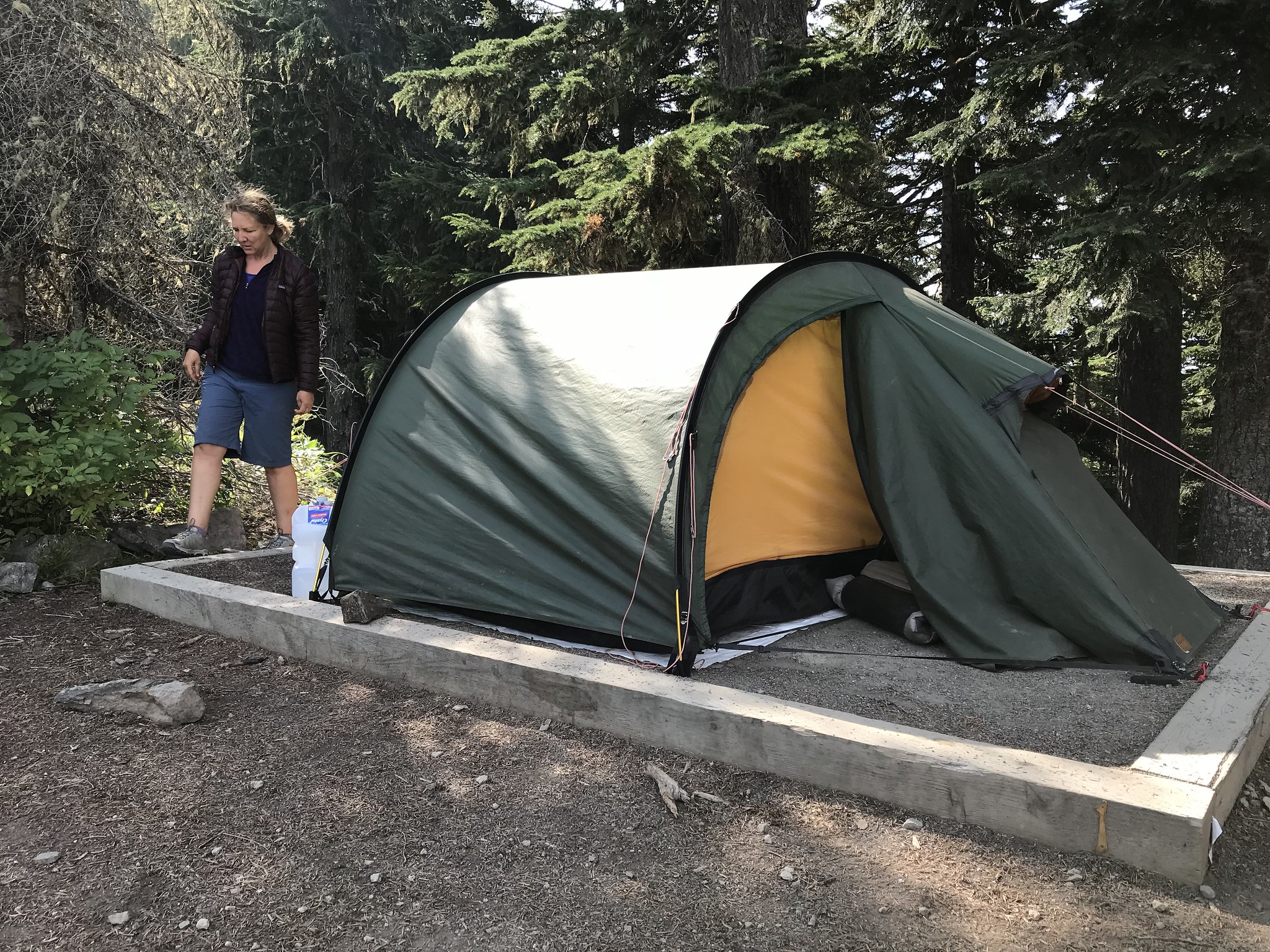 New site at Mowich Lake Campground