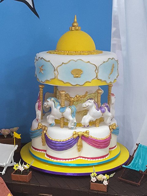 Carousel Cake by Chelle's Cake Couture