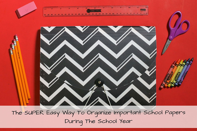 Our Five Ring Circus: Back To School Homework Caddy