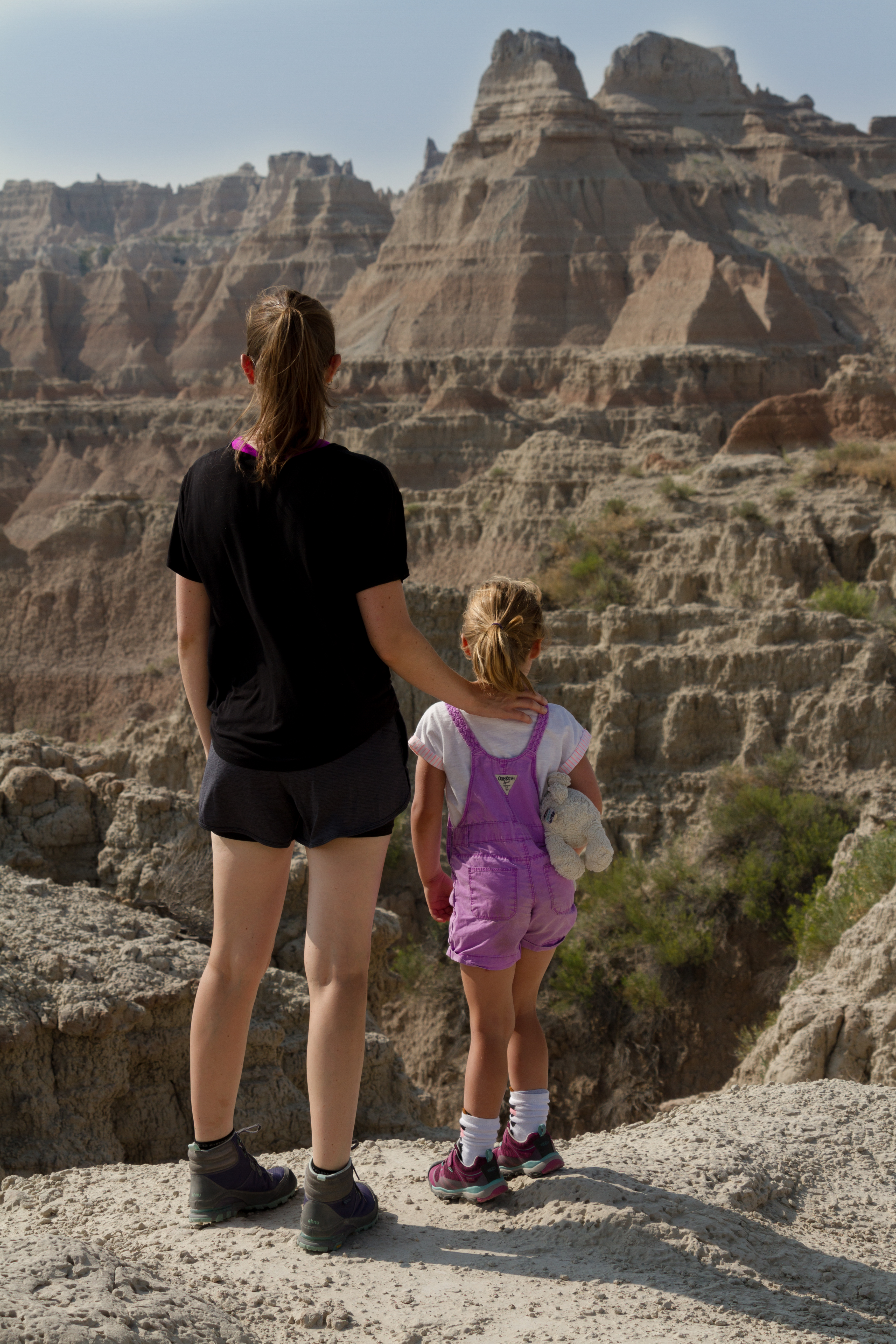 out of boundaries badlands national park with kids