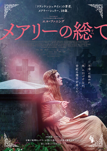 エル・ファニング主演！映画『メアリーの総て（原題 MARY SHELLEY）』日本公開決定