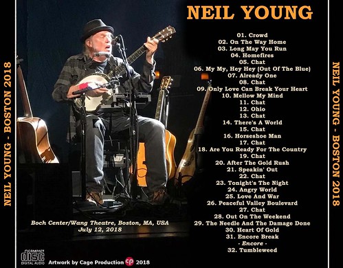 Neil Young-Boston 2018 back