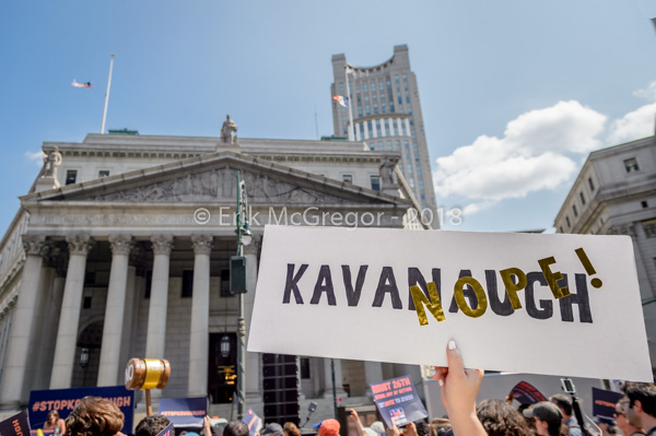 NYC Rally against Kavanaugh’s SCOTUS nomination