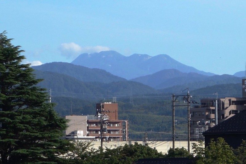 Mt. HAKUSAN from Kanazawa Civic Art Village