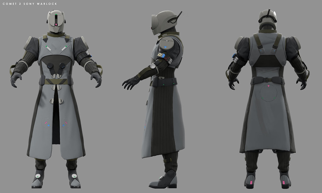 Destiny 2: Forsaken Concept Art – PlayStation-Exclusive Warlock Armor