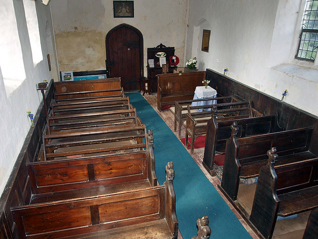 From the pulpit
