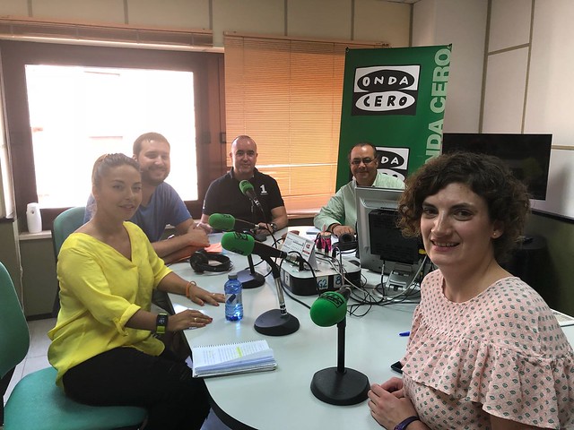 Visita a Radio Onda Cero Salamanca
