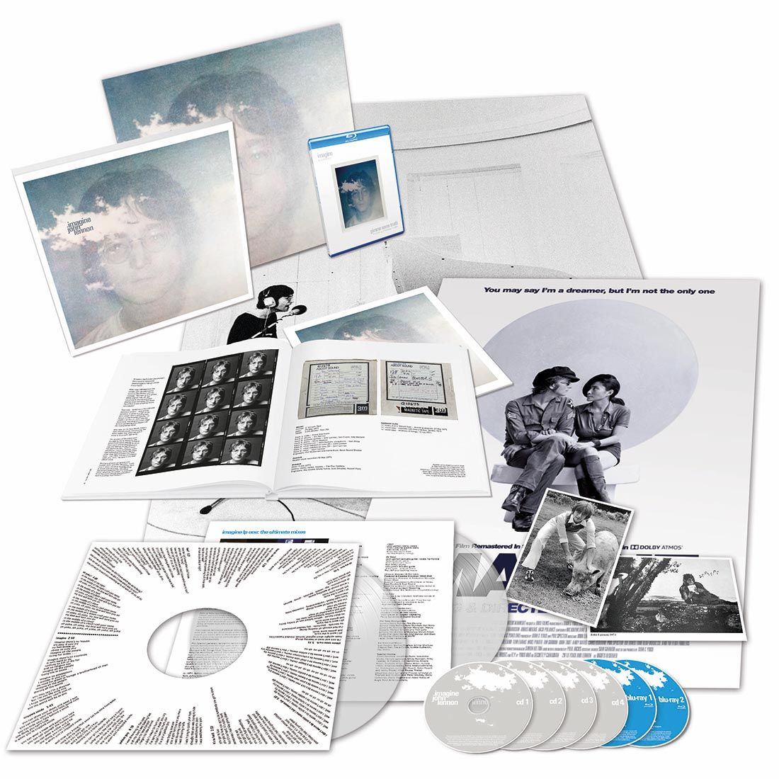 Imagine box. Imagine the Ultimate collection John Lennon. Imagine (the Ultimate collection). John Lennon CD. John Lennon - imagine (the Ultimate collection) (2018).