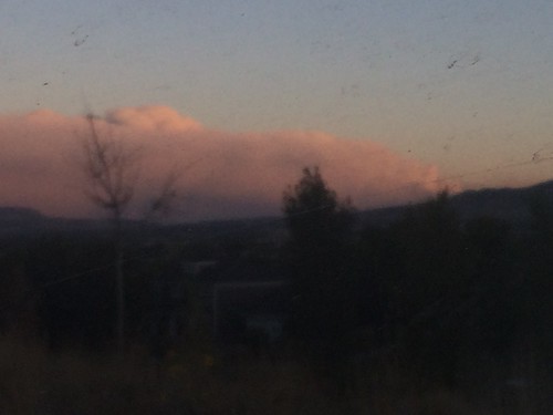 Smoke over Salt Lake Valley