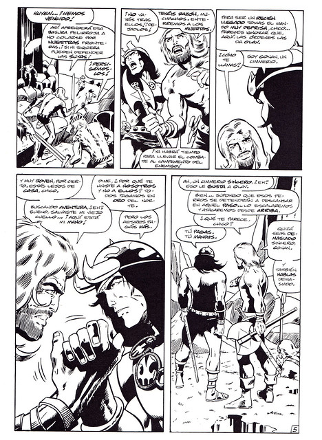Conan de Roy Thomas y Barry Windsor Smith 01 -02- La Llegada de Conan -01 (Estilo Tipo Jack Kirby)