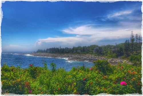 seascape view pemaquidpoint maine