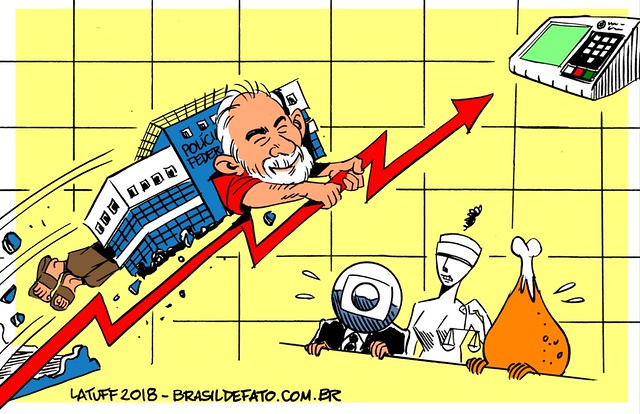 Candidato Ã© preferÃªncia da maioria - CrÃ©ditos: Latuff
