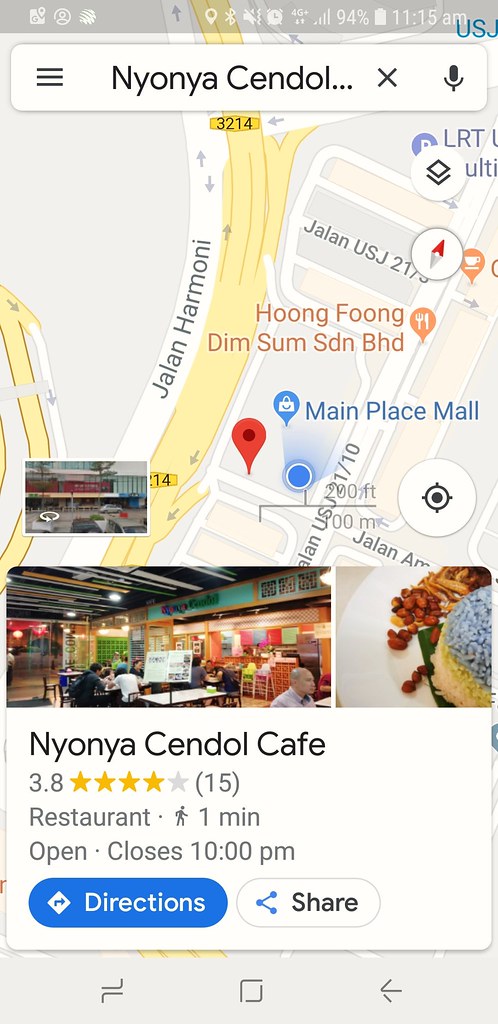 @ Nyonya Cendol Cafe USJ Main Place