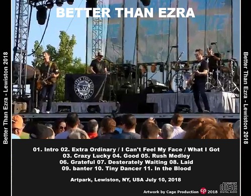 Better Than Ezra-Lewiston 2018 back