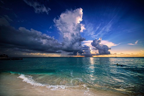landscapes landscape seascape clouds carribean mexico islamujeres sky sea water tropical sunset