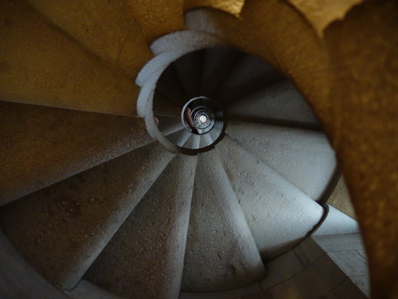 Sagrada Familia staircase