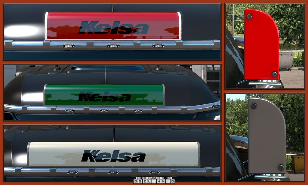 recommend tolerance you are 1.40+] Kelsa LED illuminated nameboards v1.2 (14.04.2021) - SCS Software