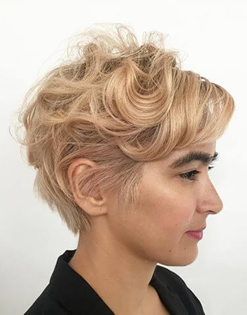 Best Bold Curly Pixie Haircut 2019- 50 Hairstyle Inspirations 12