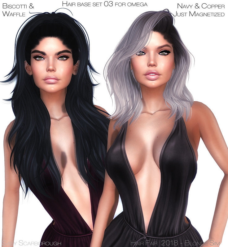 Hair Fair 2018 - Navy & Copper - Biscotti & Waffle - Just Magnetized - Hair Base 003