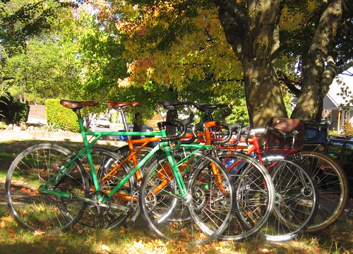 Pile of bikes