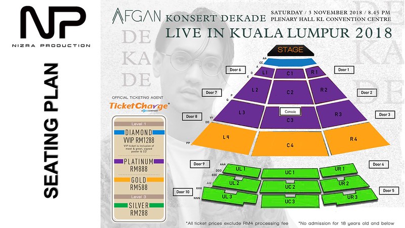 Konsert AFGAN Dekade Live In Kuala Lumpur 2018