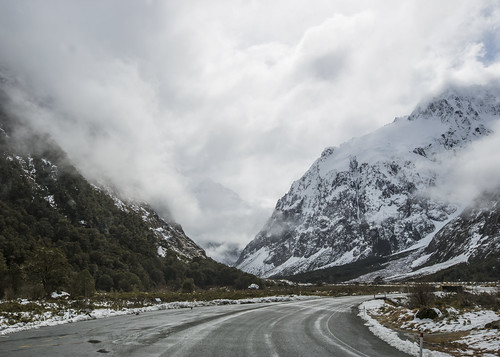 lisaridings fantommst fiordland national park southland nz newzealand southisland icy snow mountains cloudy weather