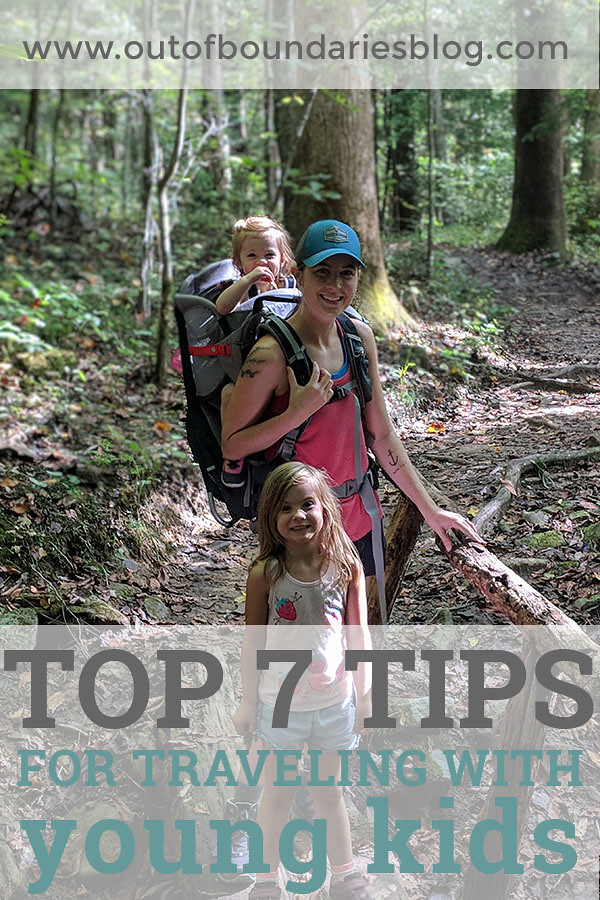 Our top 7 tips for traveling full time with young kids, including a list of useful gear we use for our RV travel family. @outofboundaries #outofboundaries #fulltimeRVers #fulltimeRV #fulltimetravel #familytravel