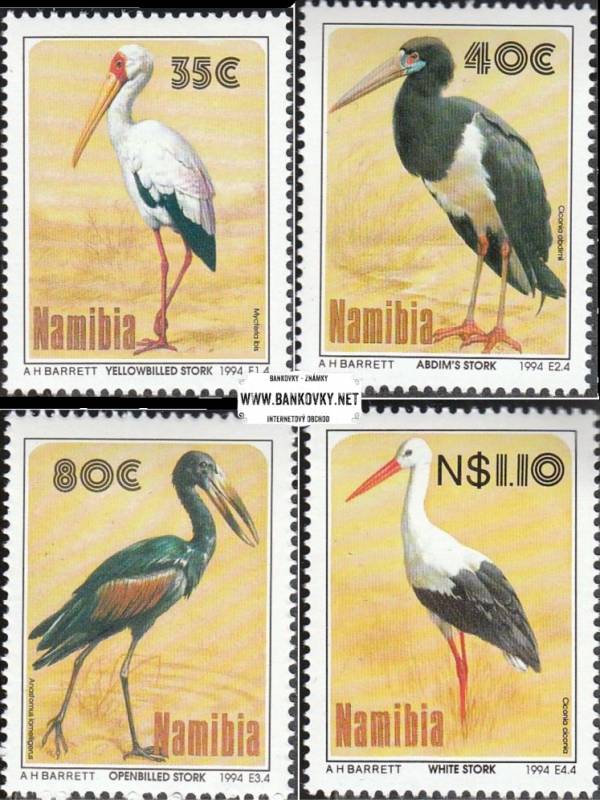 Známky Namíbia 1994 Bociany